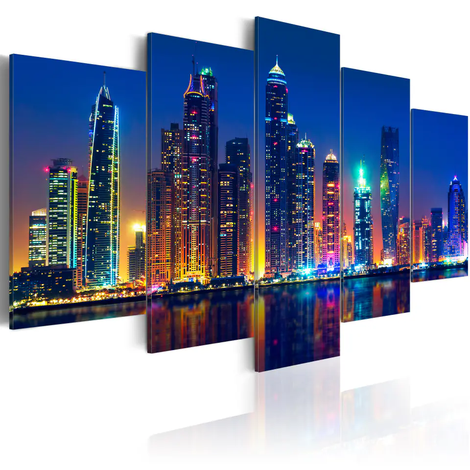 ⁨Picture - Nights in Dubai (size 100x50)⁩ at Wasserman.eu