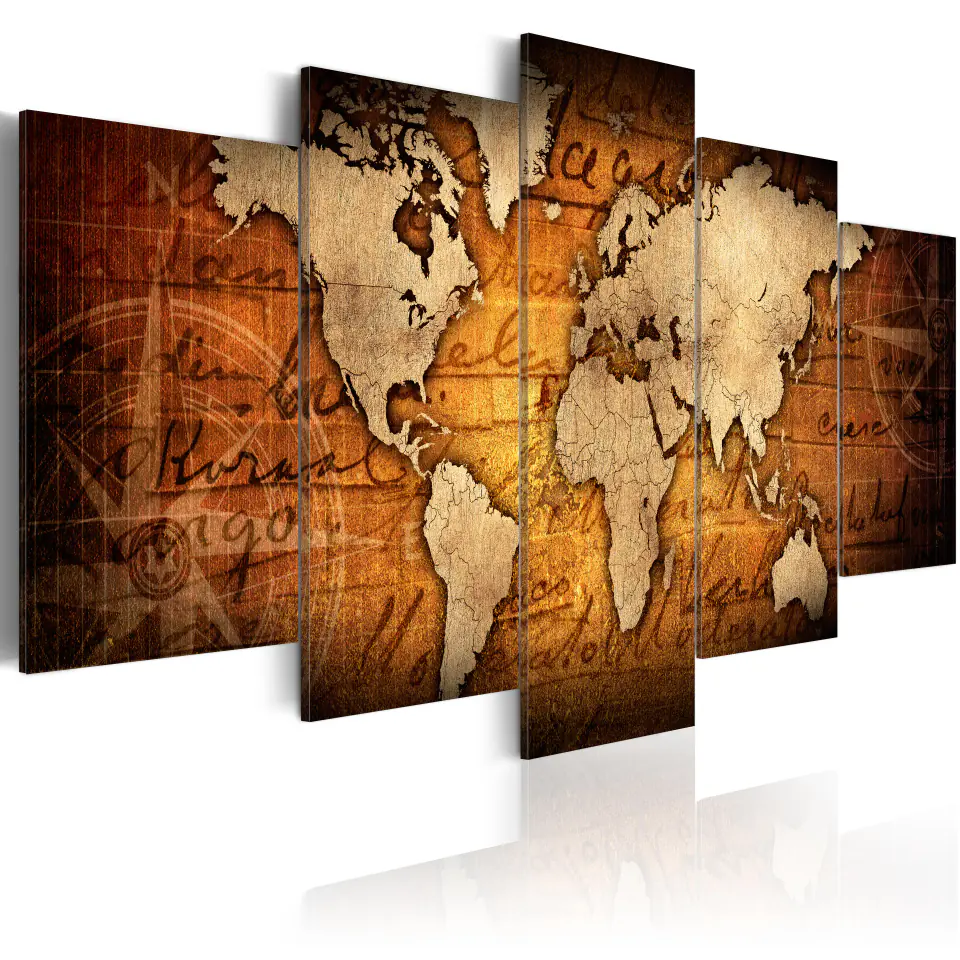 ⁨Picture - Amber map (size 100x50)⁩ at Wasserman.eu