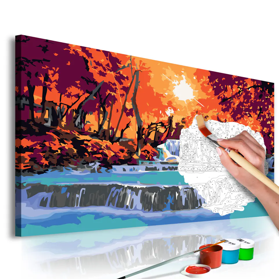 Self-painting - Cascade (size 60x40) at Wasserman.eu