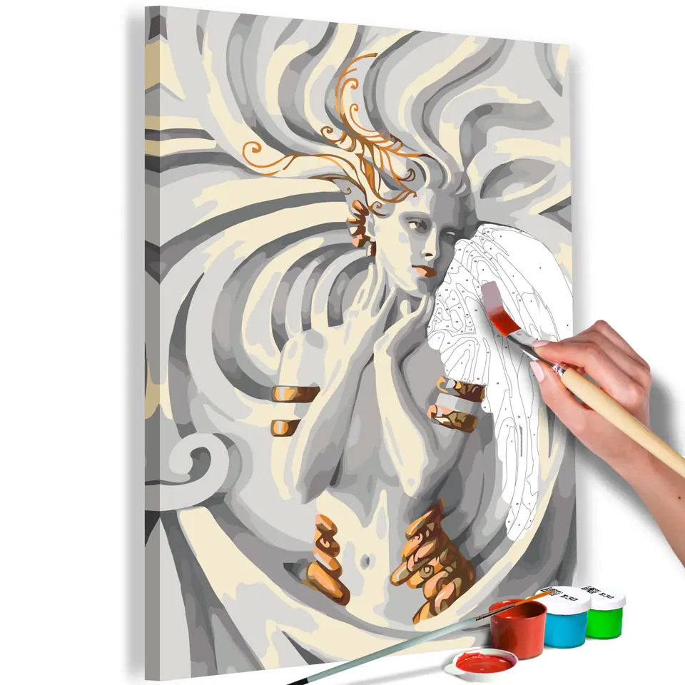 ⁨Self-painting - Medusa (size 40x60)⁩ at Wasserman.eu