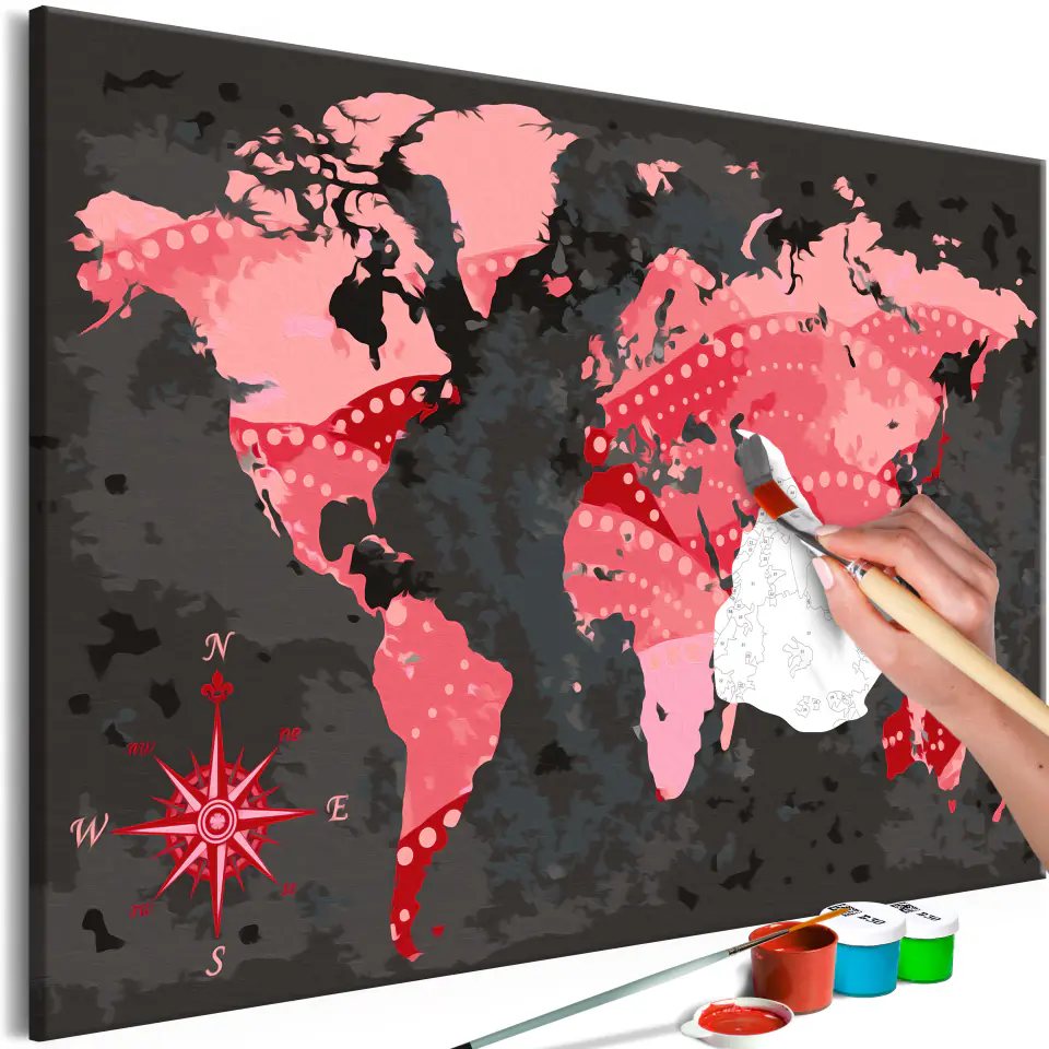 ⁨Self-painting - The world of cinematography (size 60x40)⁩ at Wasserman.eu