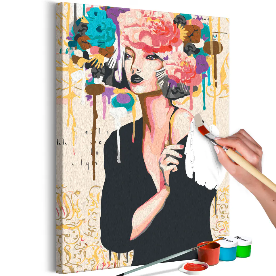⁨Self-painting - Fragrant tea (size 40x60)⁩ at Wasserman.eu