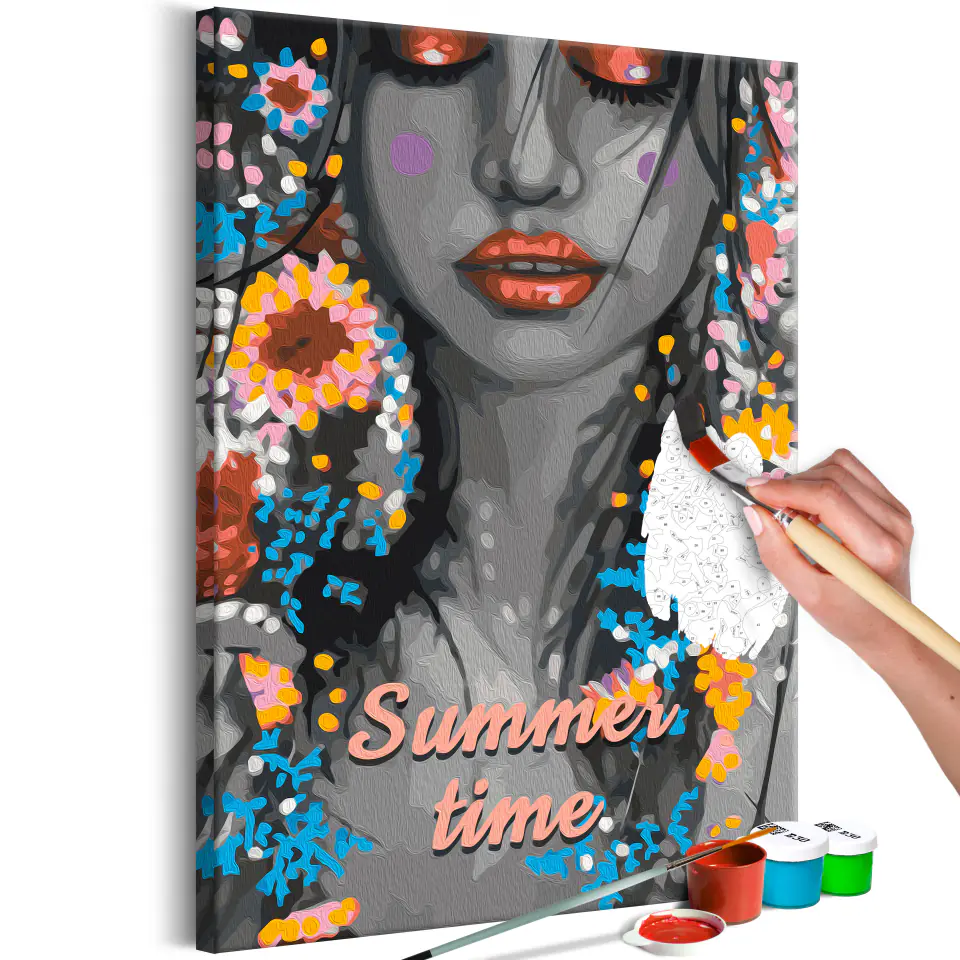 ⁨Self-painting - Summer Time (size 40x60)⁩ at Wasserman.eu