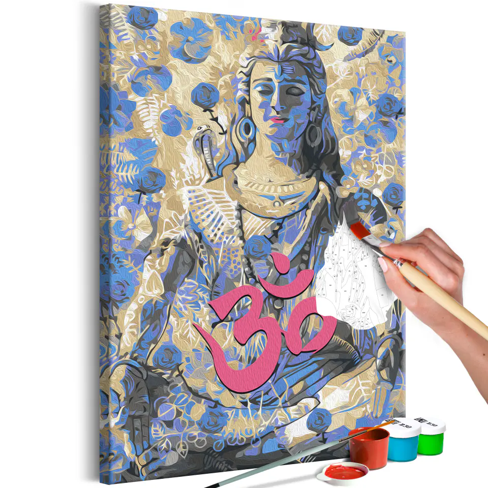 ⁨Self-painting - Siva (size 40x60)⁩ at Wasserman.eu