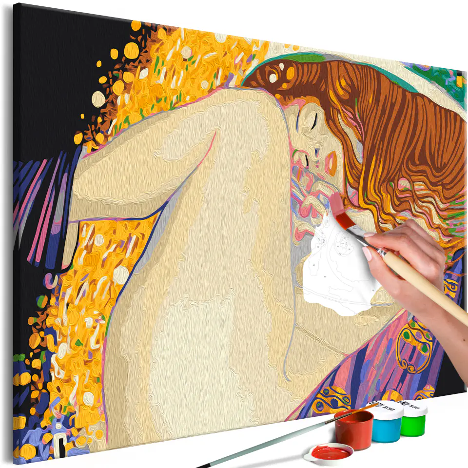 ⁨Self-painting - Gustav Klimt: Danae (size 60x40)⁩ at Wasserman.eu