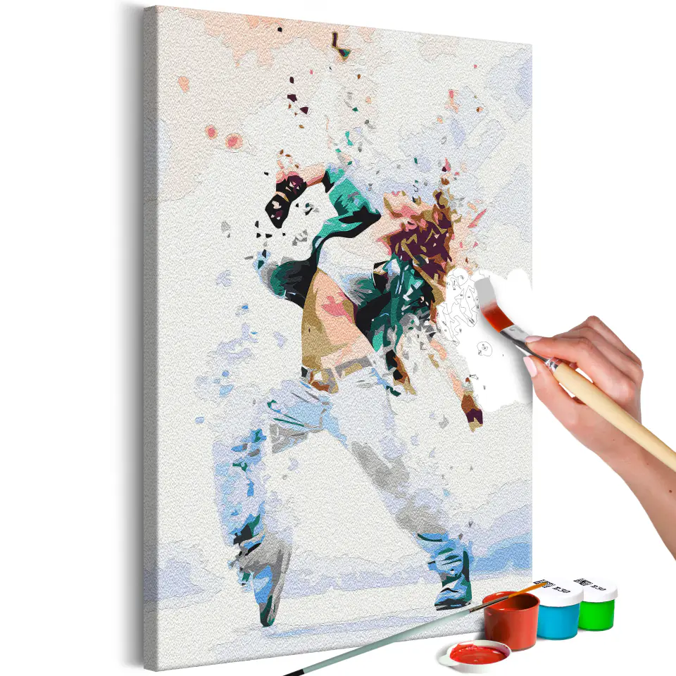 ⁨Self-painting - On parquet (size 40x60)⁩ at Wasserman.eu