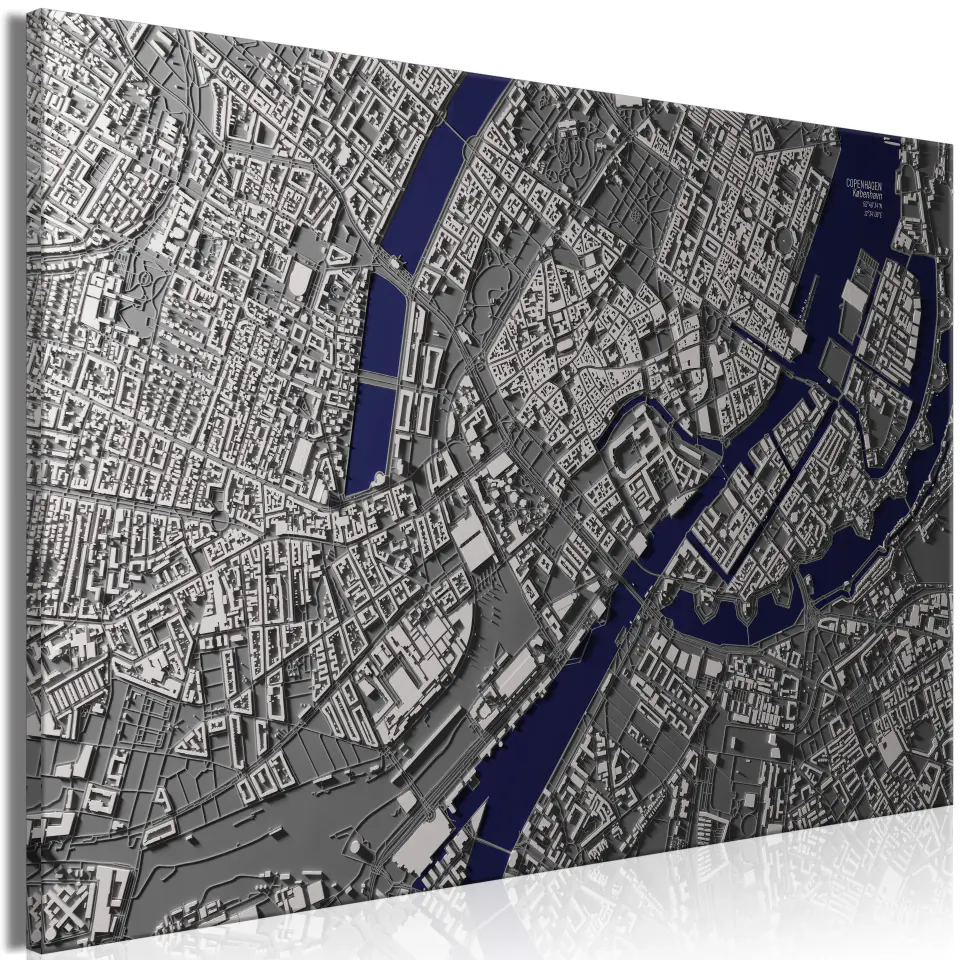 ⁨Picture - Copenhagen City Center (1-piece) wide (size 60x40)⁩ at Wasserman.eu