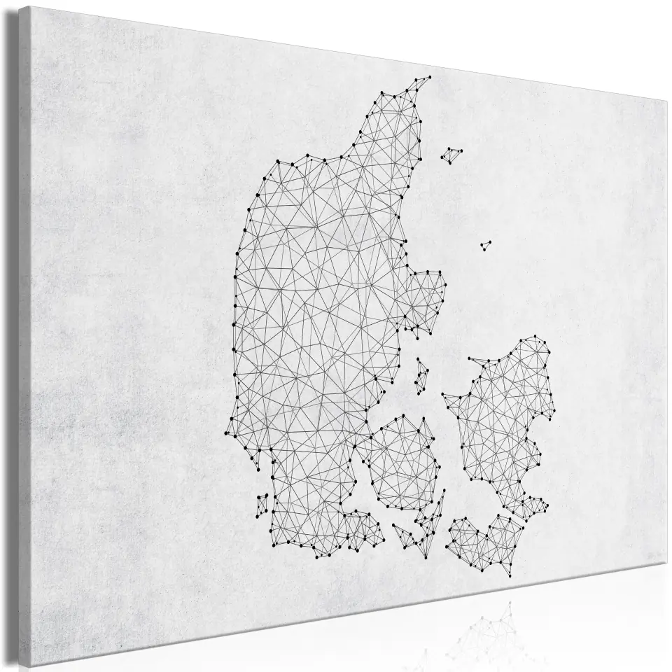 ⁨Picture - Geometric Land (1-piece) Wide (size 60x40)⁩ at Wasserman.eu