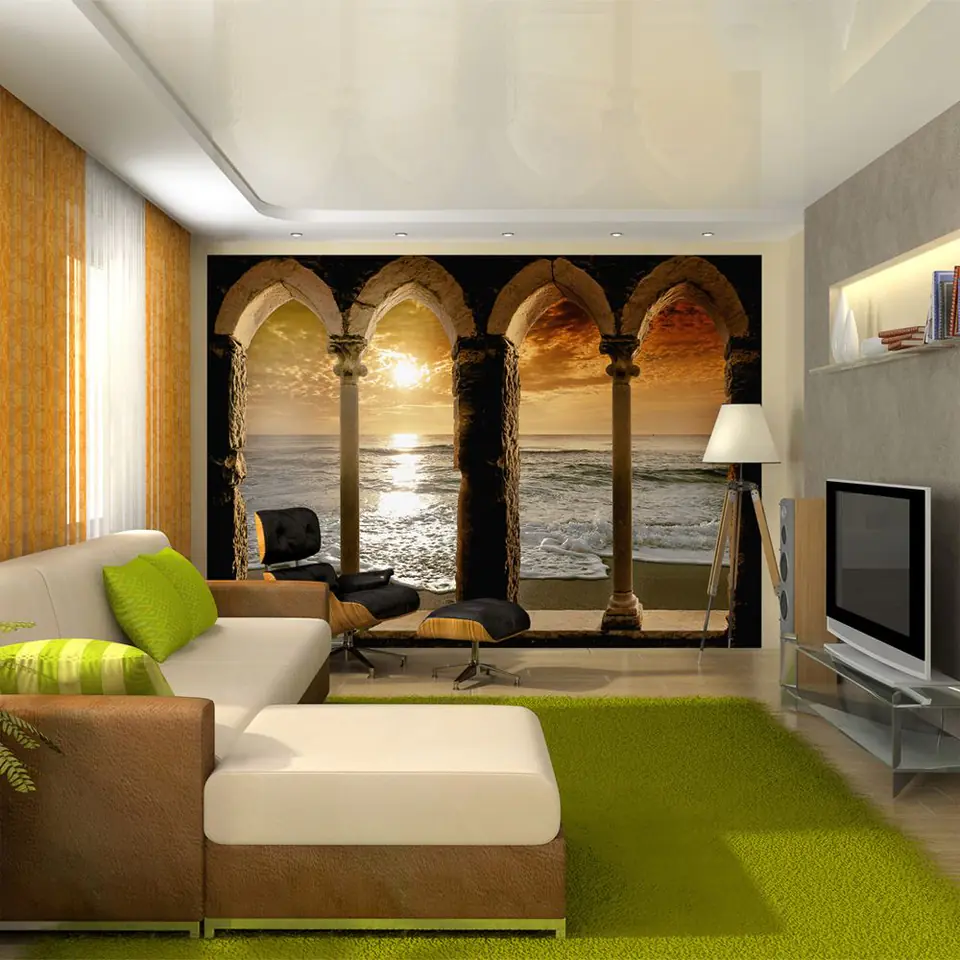 ⁨Self-adhesive mural - Idyll (size 147x105)⁩ at Wasserman.eu