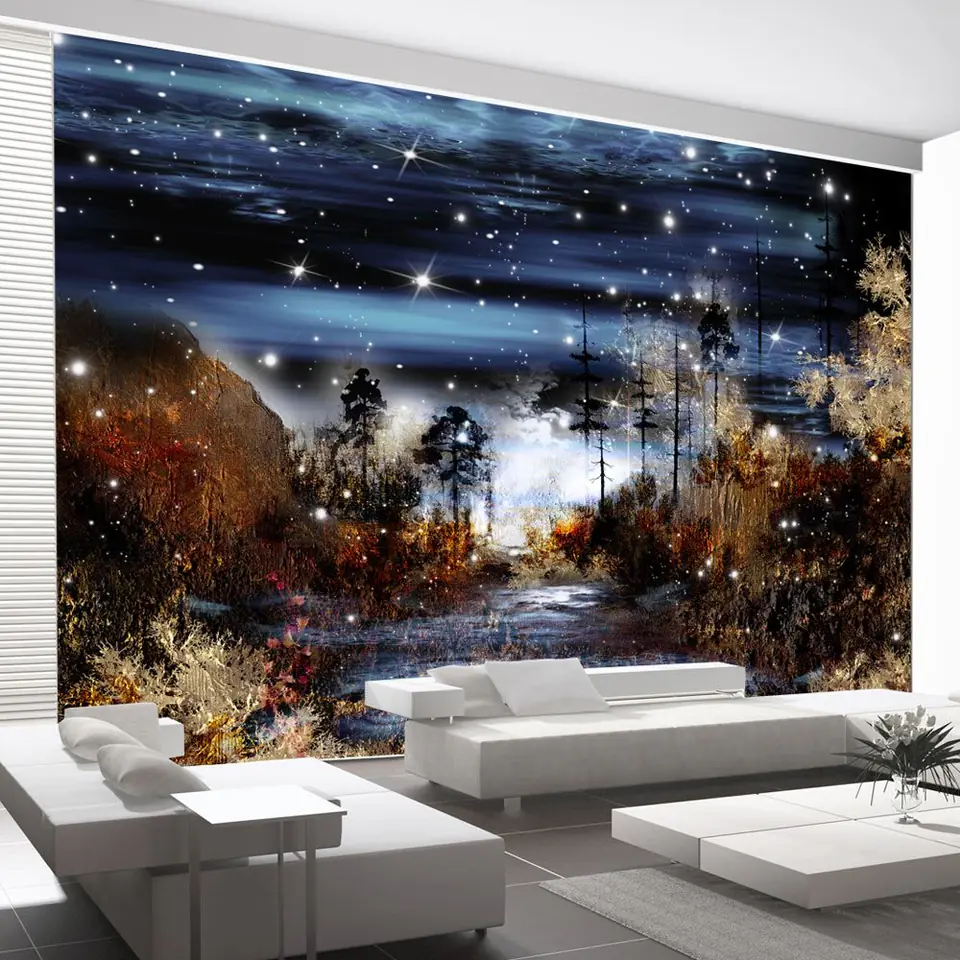 ⁨Self-adhesive mural - Magic forest (size 147x105)⁩ at Wasserman.eu
