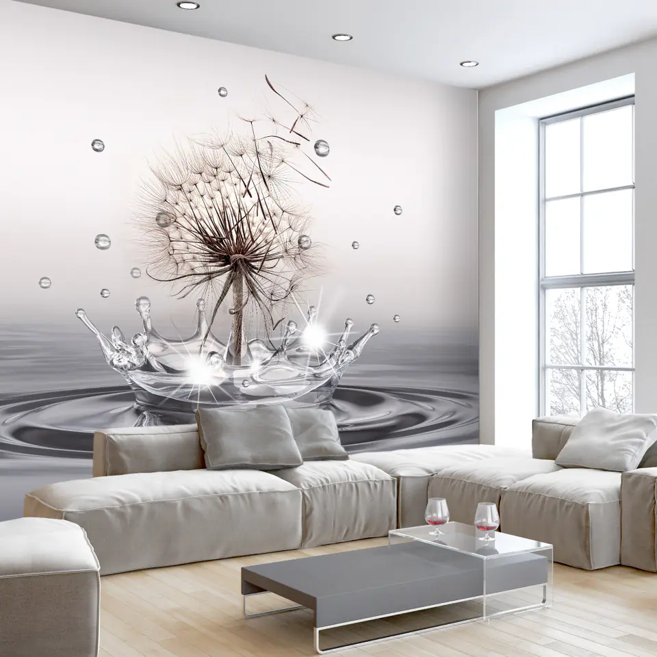 ⁨Self-adhesive mural - Wind drops (size 98x70)⁩ at Wasserman.eu