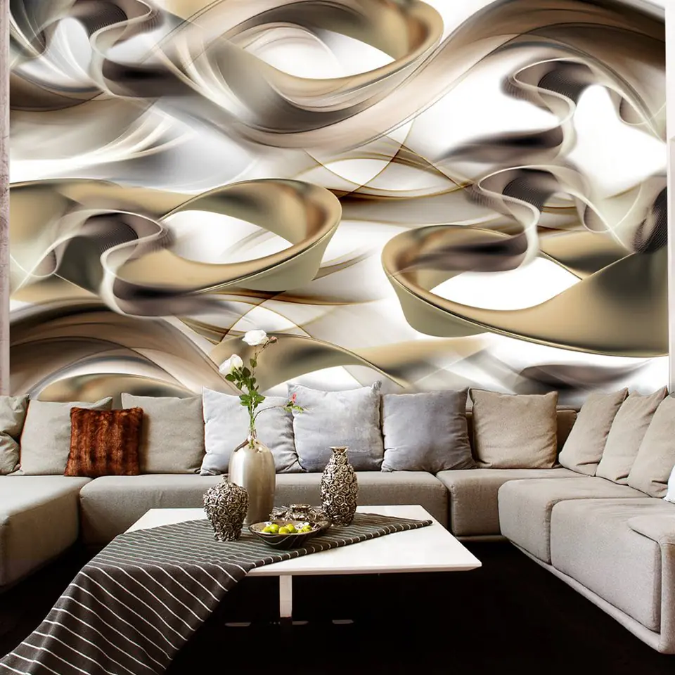 ⁨Self-adhesive wall mural - Twisted world (size 245x175)⁩ at Wasserman.eu