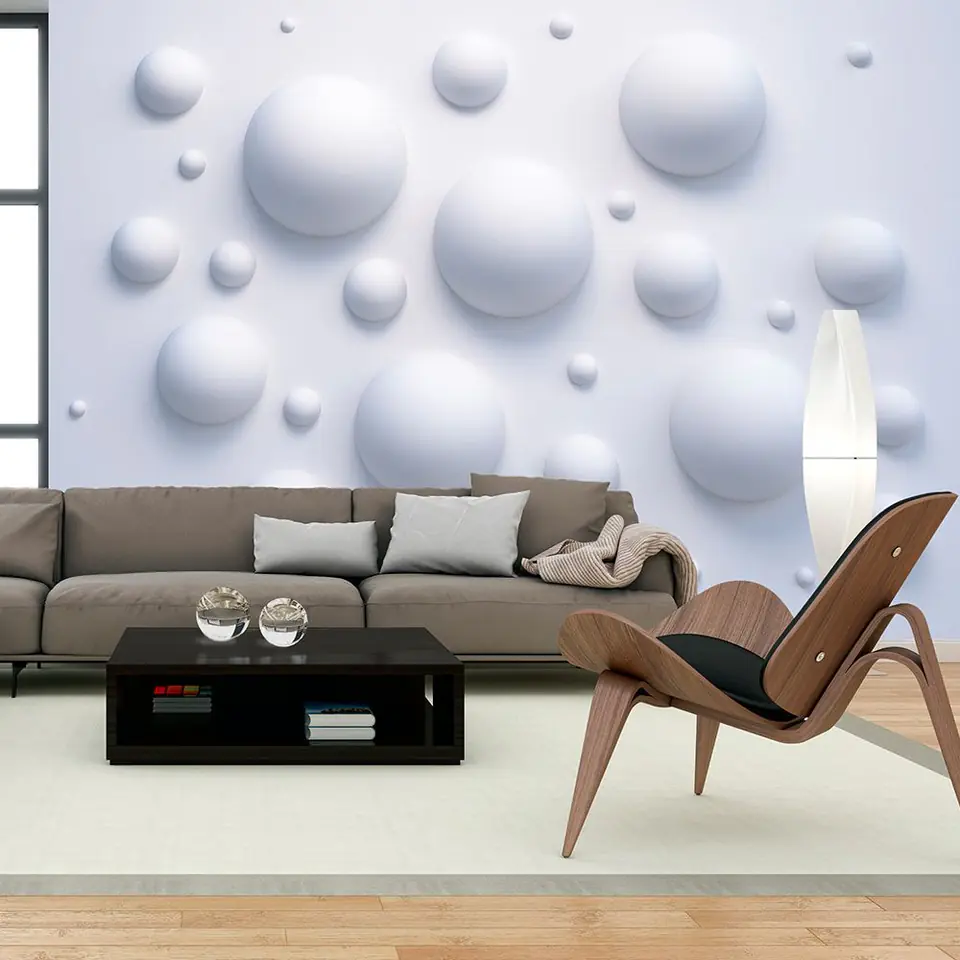 ⁨Self-adhesive wall mural - Bubble wall (size 98x70)⁩ at Wasserman.eu