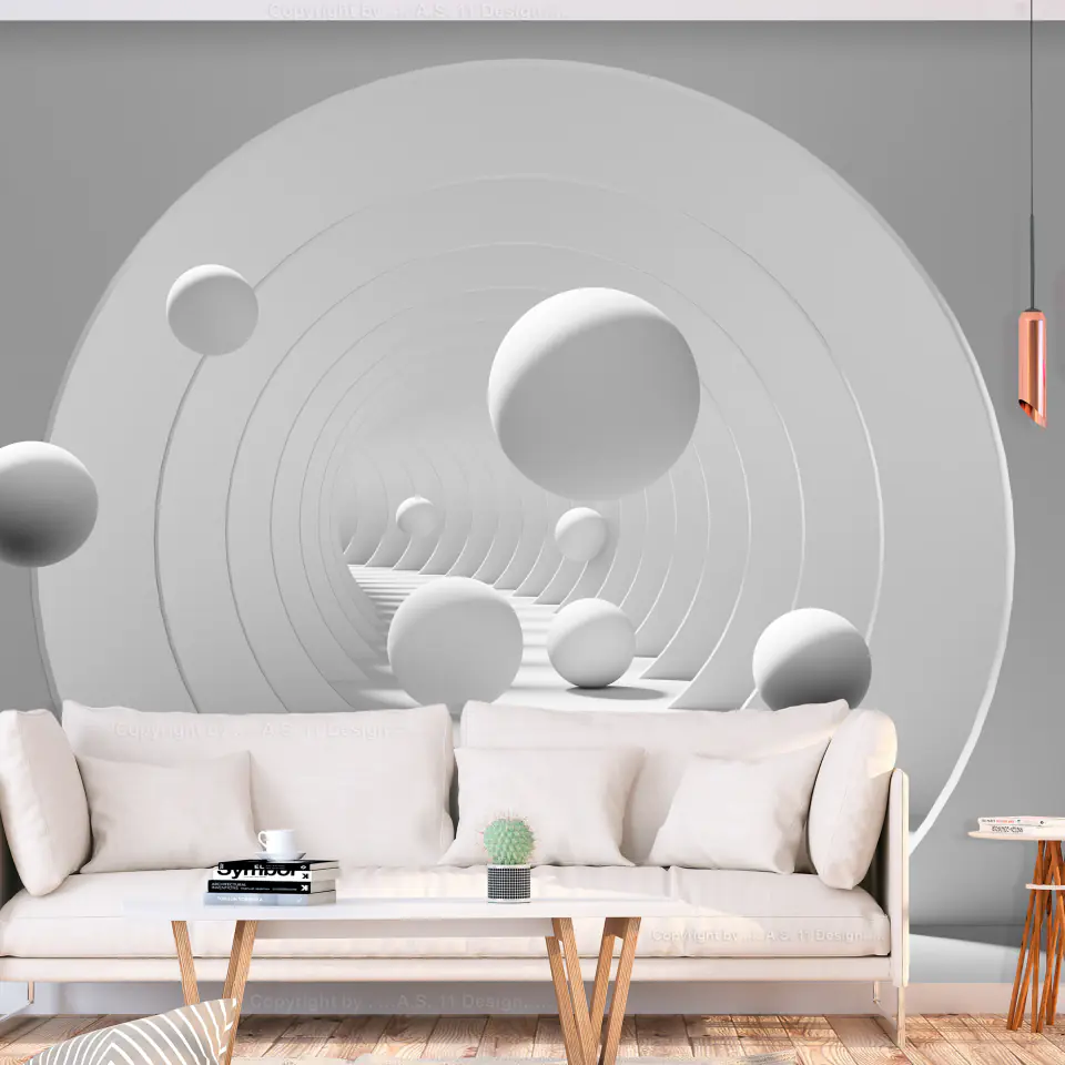 ⁨Self-adhesive mural - Tunnel of oblivion (size 98x70)⁩ at Wasserman.eu