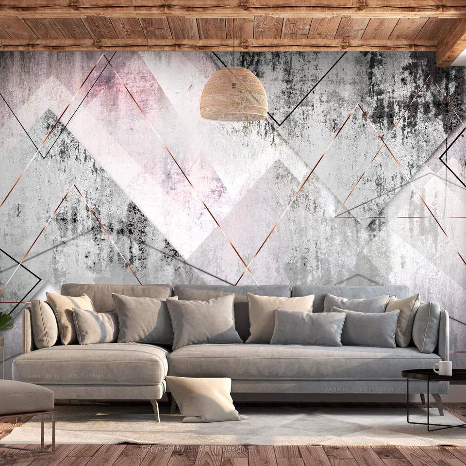 ⁨Self-adhesive wall mural - Triple perspective (size 98x70)⁩ at Wasserman.eu