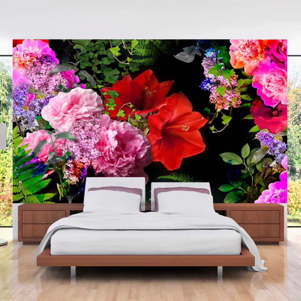 ⁨Self-adhesive mural - Summer evening (size 98x70)⁩ at Wasserman.eu