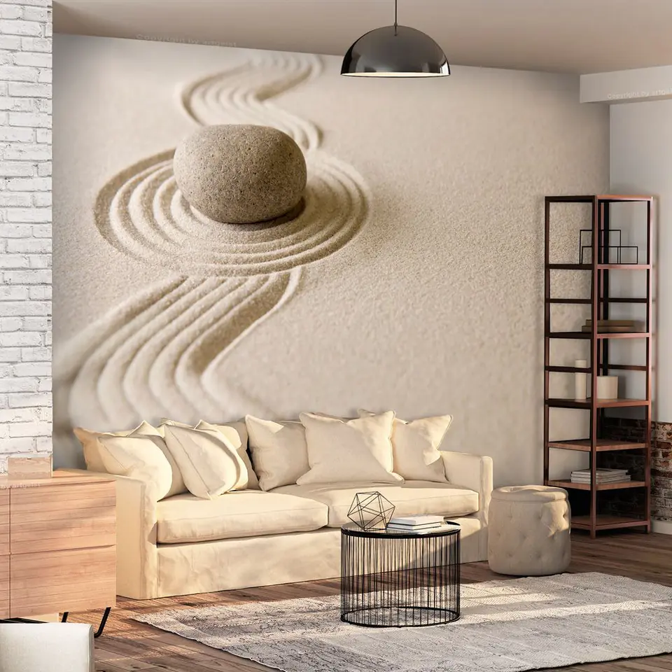 ⁨Self-adhesive mural - Zen: Balance (size 98x70)⁩ at Wasserman.eu