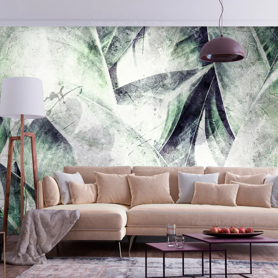 ⁨Wall mural - Green coppice (size 100x70)⁩ at Wasserman.eu