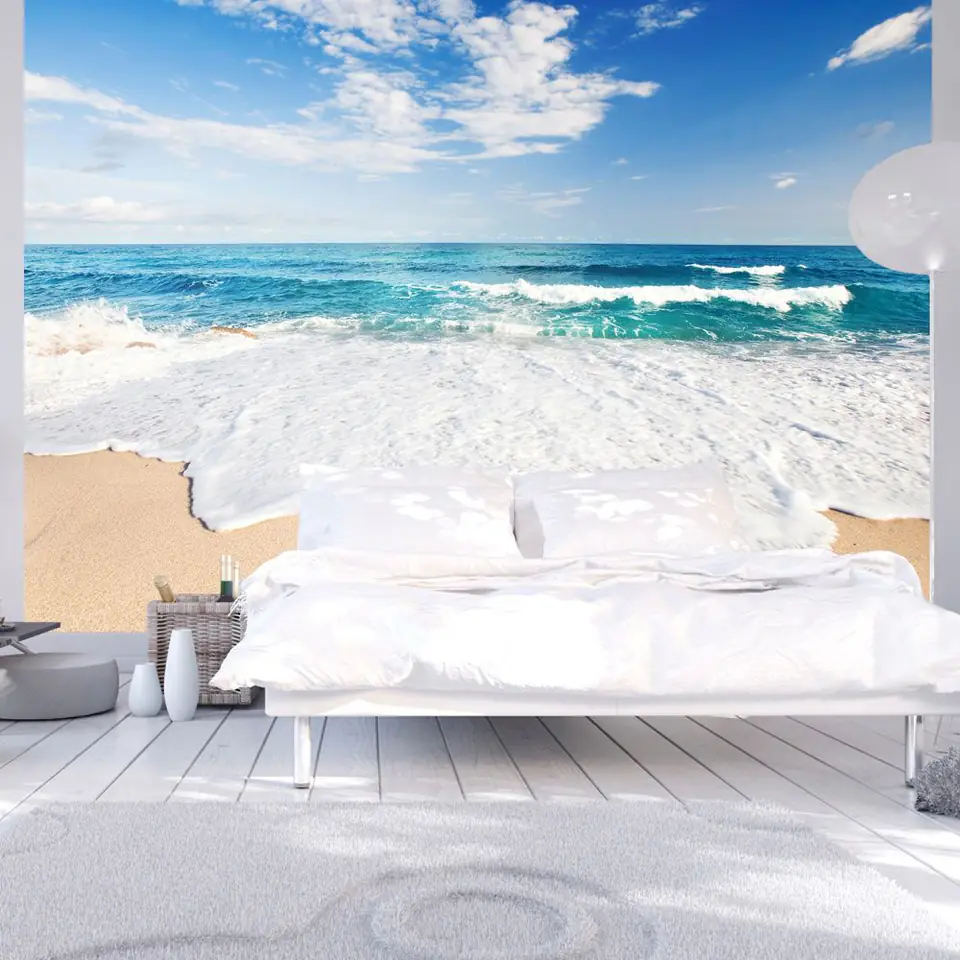 ⁨Wall mural - Wall mural - Seafront (size 350x245)⁩ at Wasserman.eu