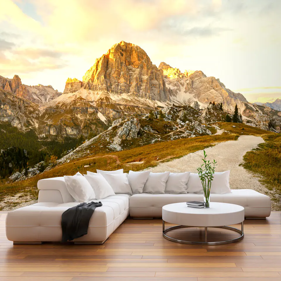 ⁨Fototapeta - Piękne Dolomity (rozmiar 350x245, wykończenie Standard)⁩ w sklepie Wasserman.eu