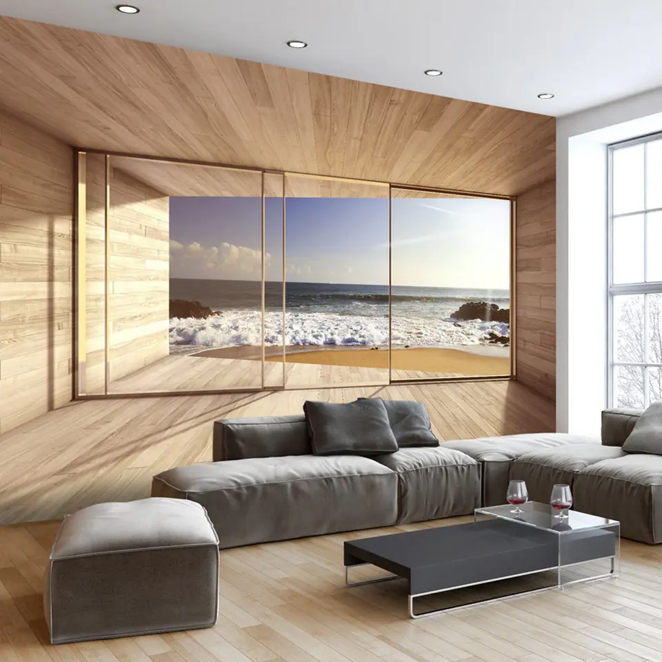 ⁨Self-adhesive wall mural - Dream view (size 98x70)⁩ at Wasserman.eu