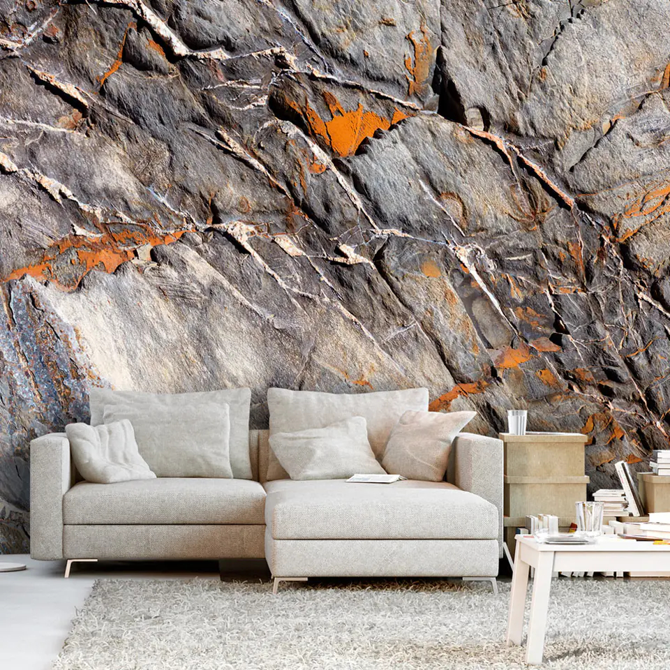 ⁨Self-adhesive wall mural - Mountain bastion (size 98x70)⁩ at Wasserman.eu