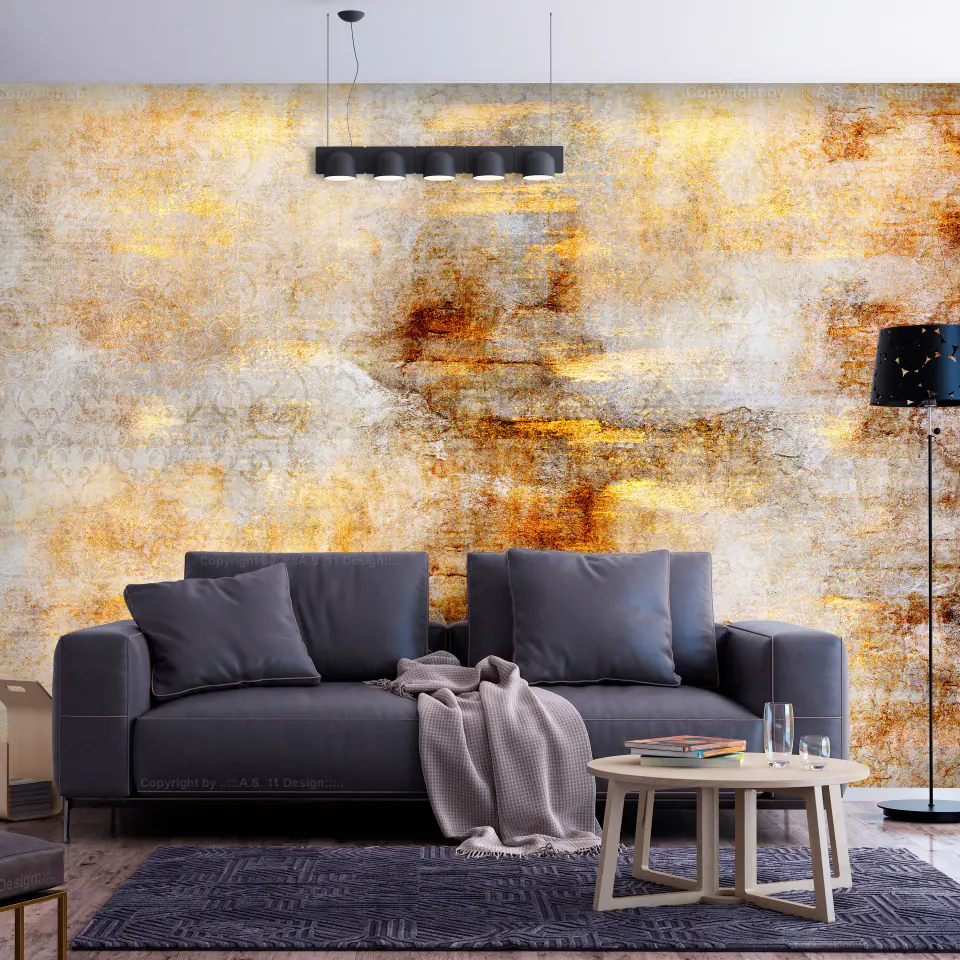 ⁨Wall mural - Golden expression (size 100x70)⁩ at Wasserman.eu