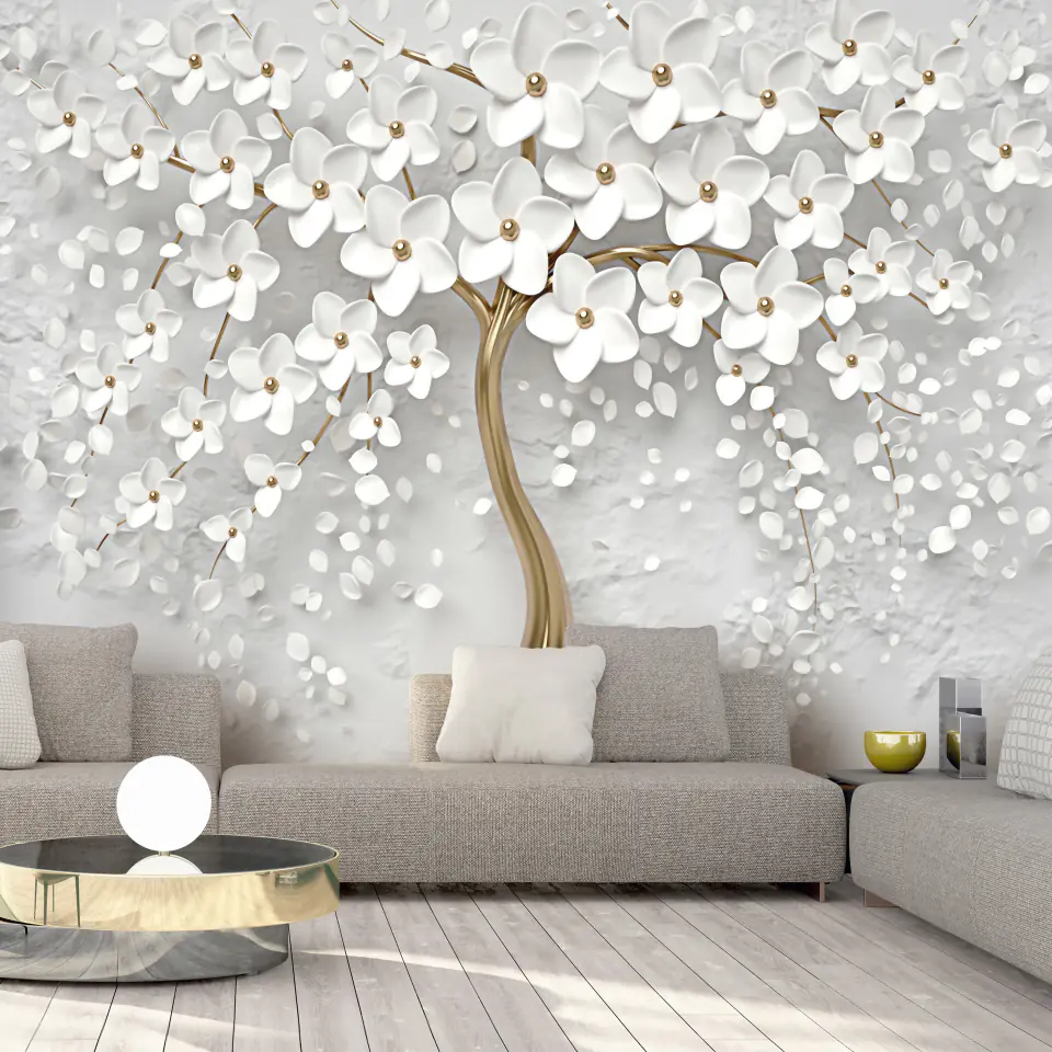 ⁨Wall mural - Magic magnolia (size 100x70)⁩ at Wasserman.eu
