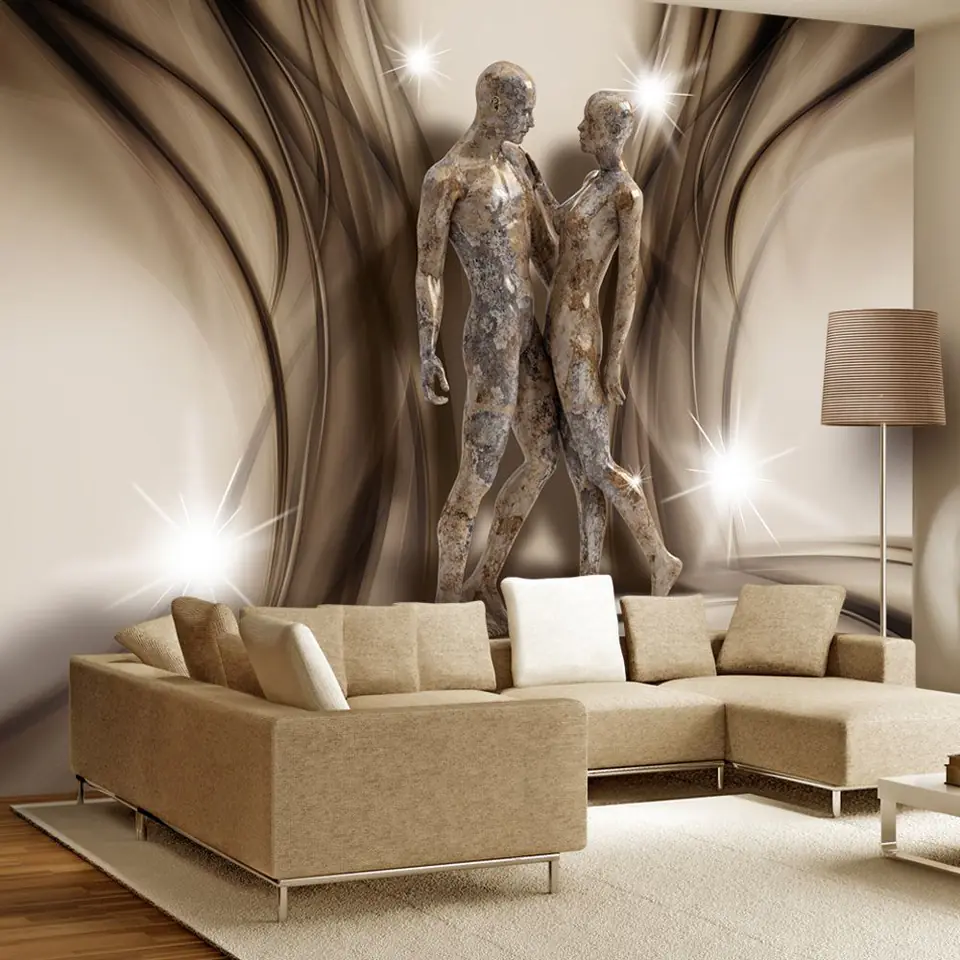 Self-adhesive wall mural - In marble cover (size 98x70) at Wasserman.eu