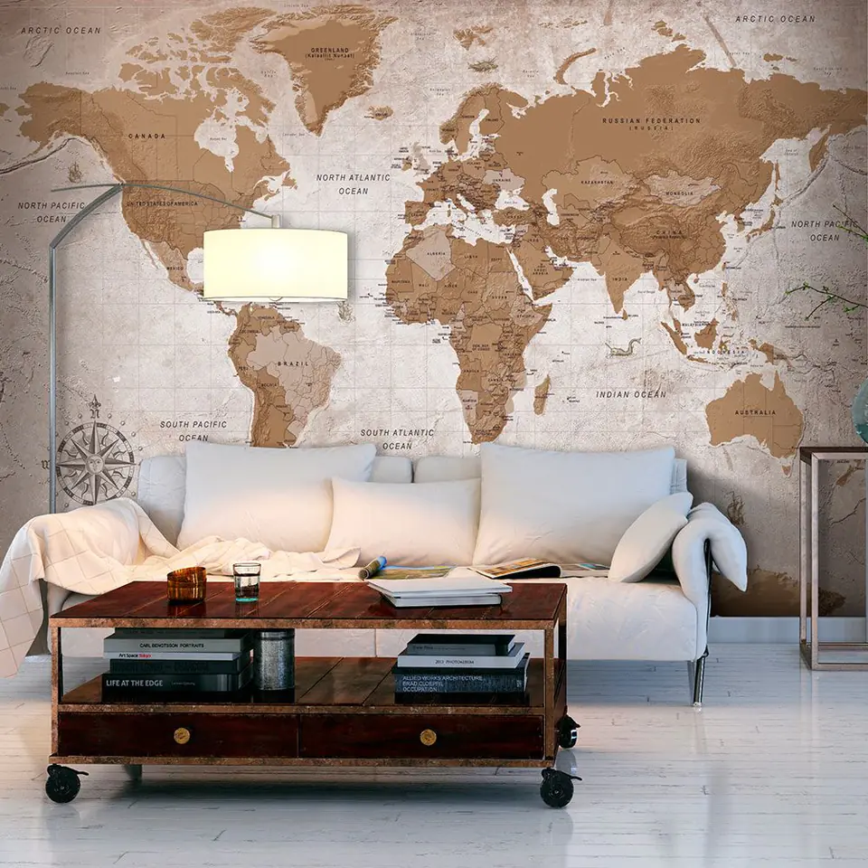 ⁨Self-adhesive mural - Oriental travels (size 98x70)⁩ at Wasserman.eu