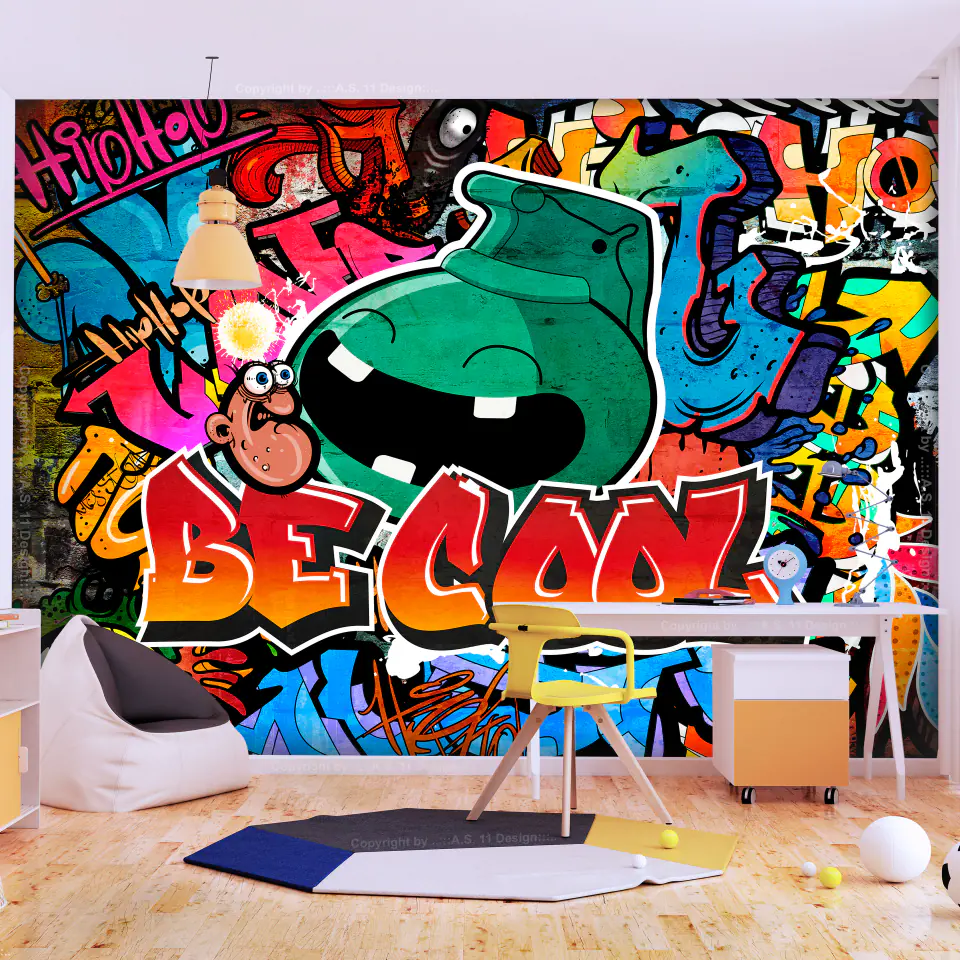 ⁨Fototapeta - Be Cool (rozmiar 196x140, wykończenie Samoprzylepna)⁩ w sklepie Wasserman.eu