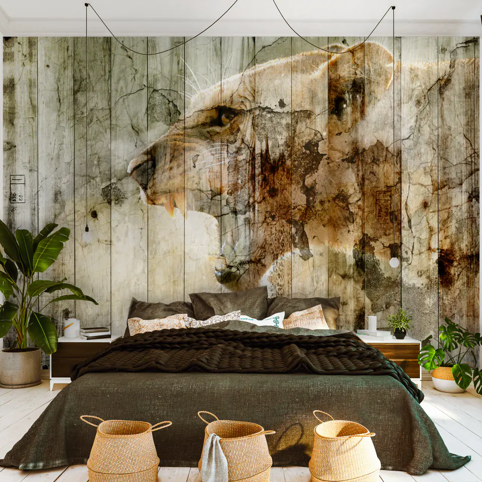 ⁨Self-adhesive wall mural - Unbridled beauty (size 98x70)⁩ at Wasserman.eu