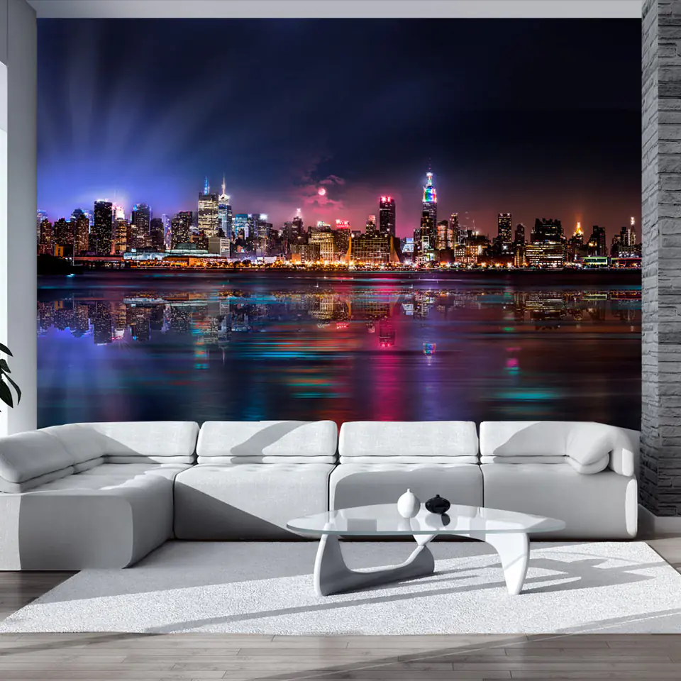 ⁨Wall mural - Romantic moments in New York (size 250x175)⁩ at Wasserman.eu