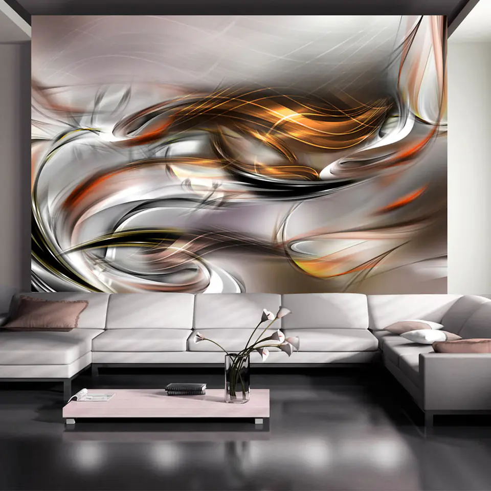 ⁨Wall mural - Golden cloud (size 100x70)⁩ at Wasserman.eu
