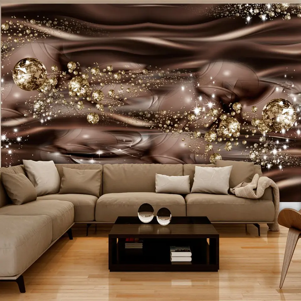 Wall mural - Chocolate river (size 100x70) at Wasserman.eu