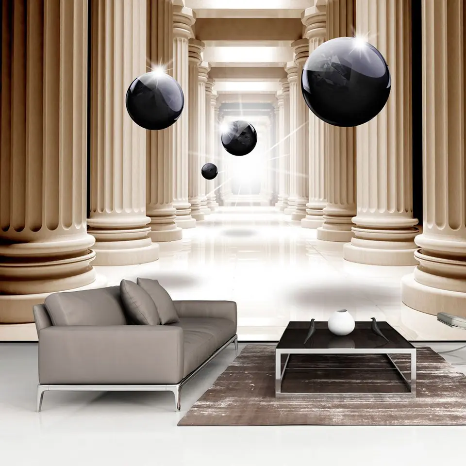 Wall mural - Columns of Justice (size 100x70) at Wasserman.eu