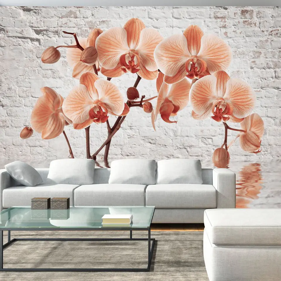 ⁨Wall mural - Orange arch (size 100x70)⁩ at Wasserman.eu