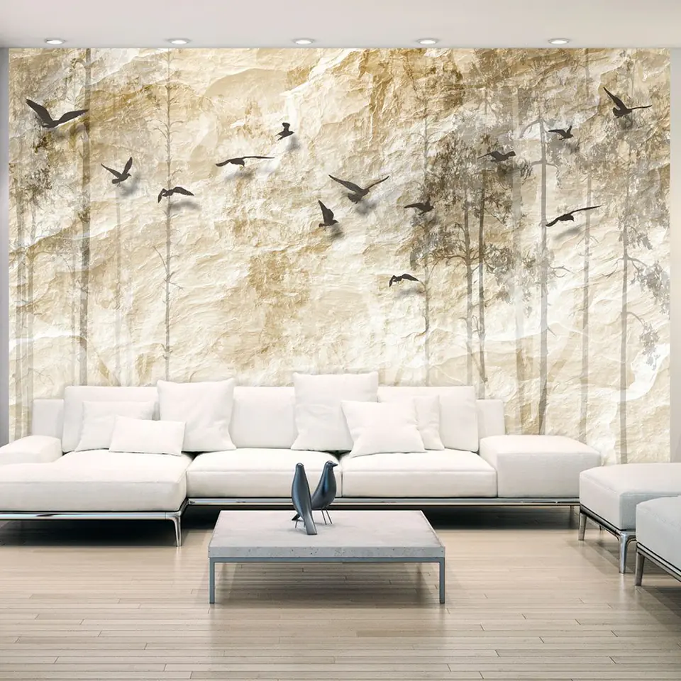 ⁨Wall mural - Paper world (size 300x210)⁩ at Wasserman.eu