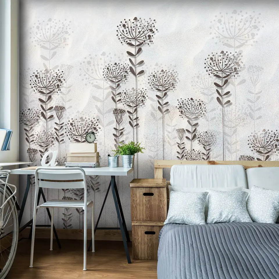 ⁨Wall mural - Winter garden (size 100x70)⁩ at Wasserman.eu