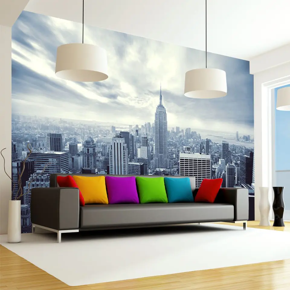 ⁨Wall mural - Blue York (size 100x70)⁩ at Wasserman.eu