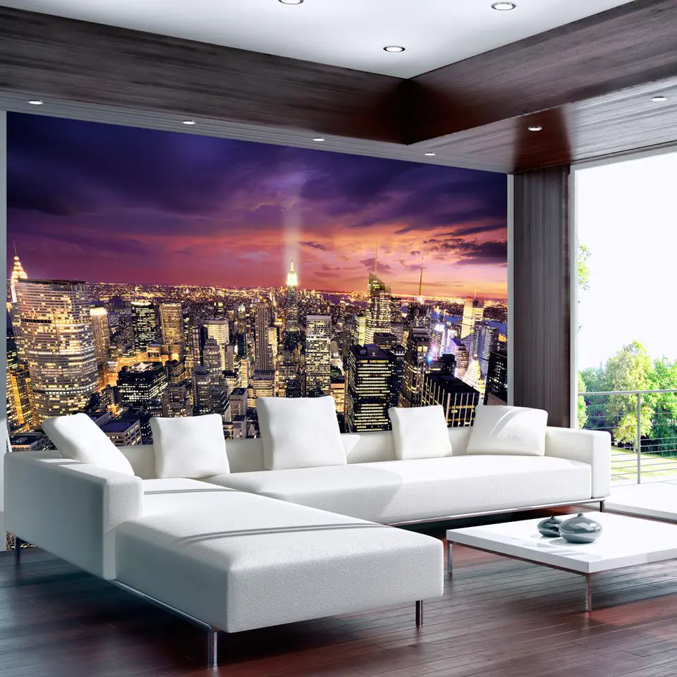 ⁨Wall mural - Evening in New York (size 100x70)⁩ at Wasserman.eu