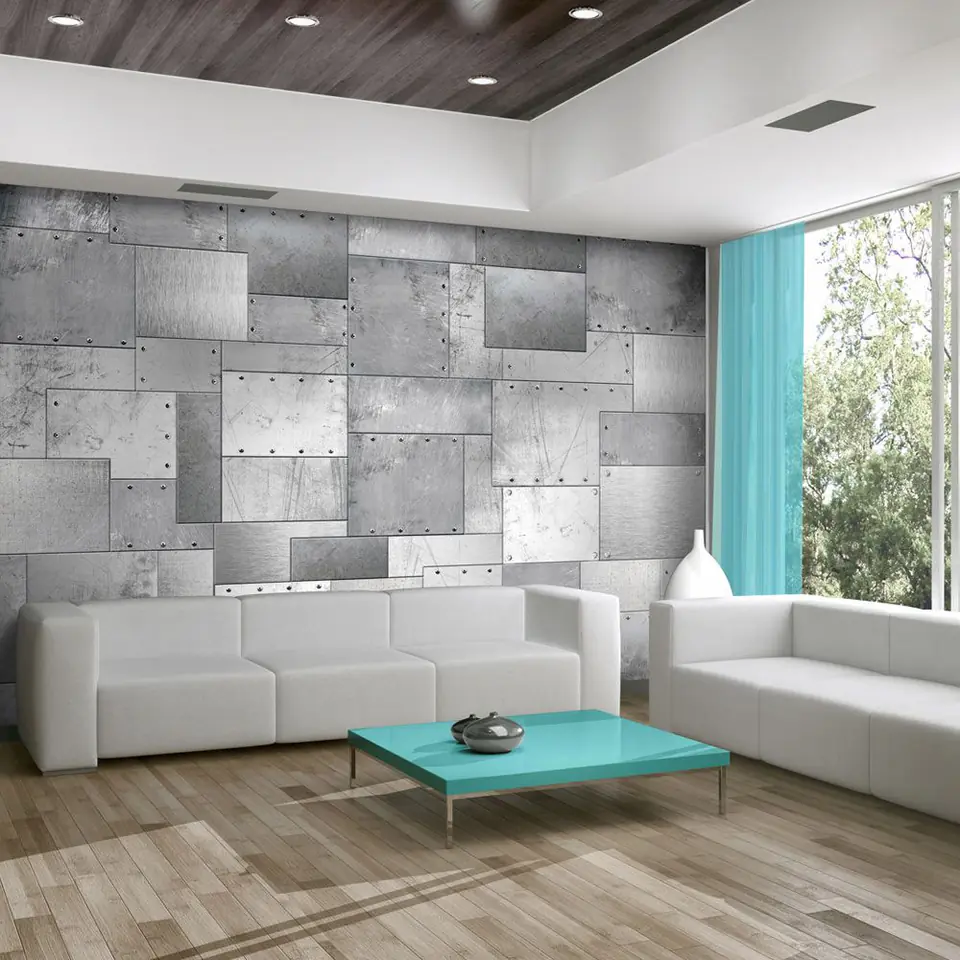 ⁨Wall mural - Industrial style (size 100x70)⁩ at Wasserman.eu