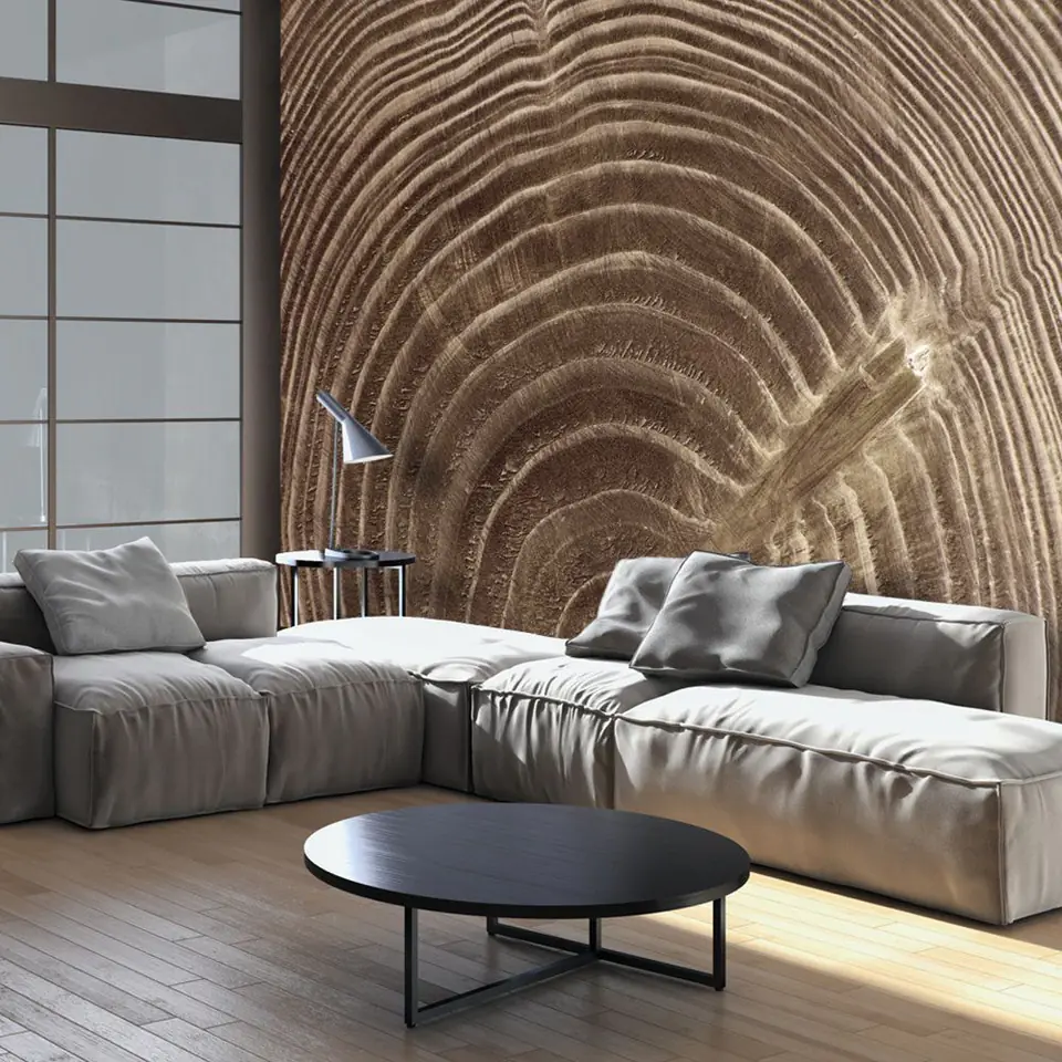 ⁨Wall mural - Raw tree (size 100x70)⁩ at Wasserman.eu