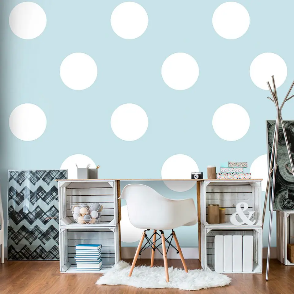 ⁨Wall mural - Blue sweetness (size 100x70)⁩ at Wasserman.eu