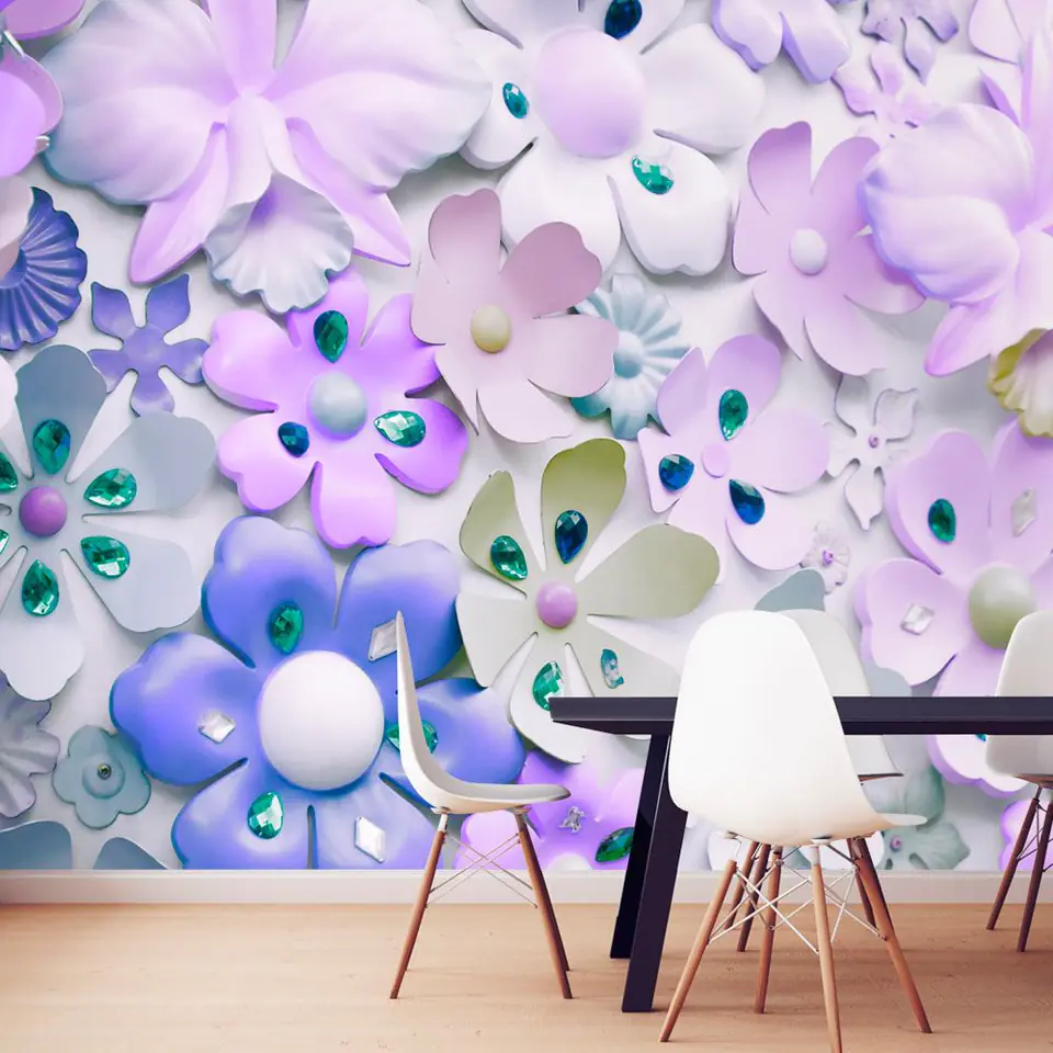 ⁨Wall mural - Purple sweetness (size 100x70)⁩ at Wasserman.eu