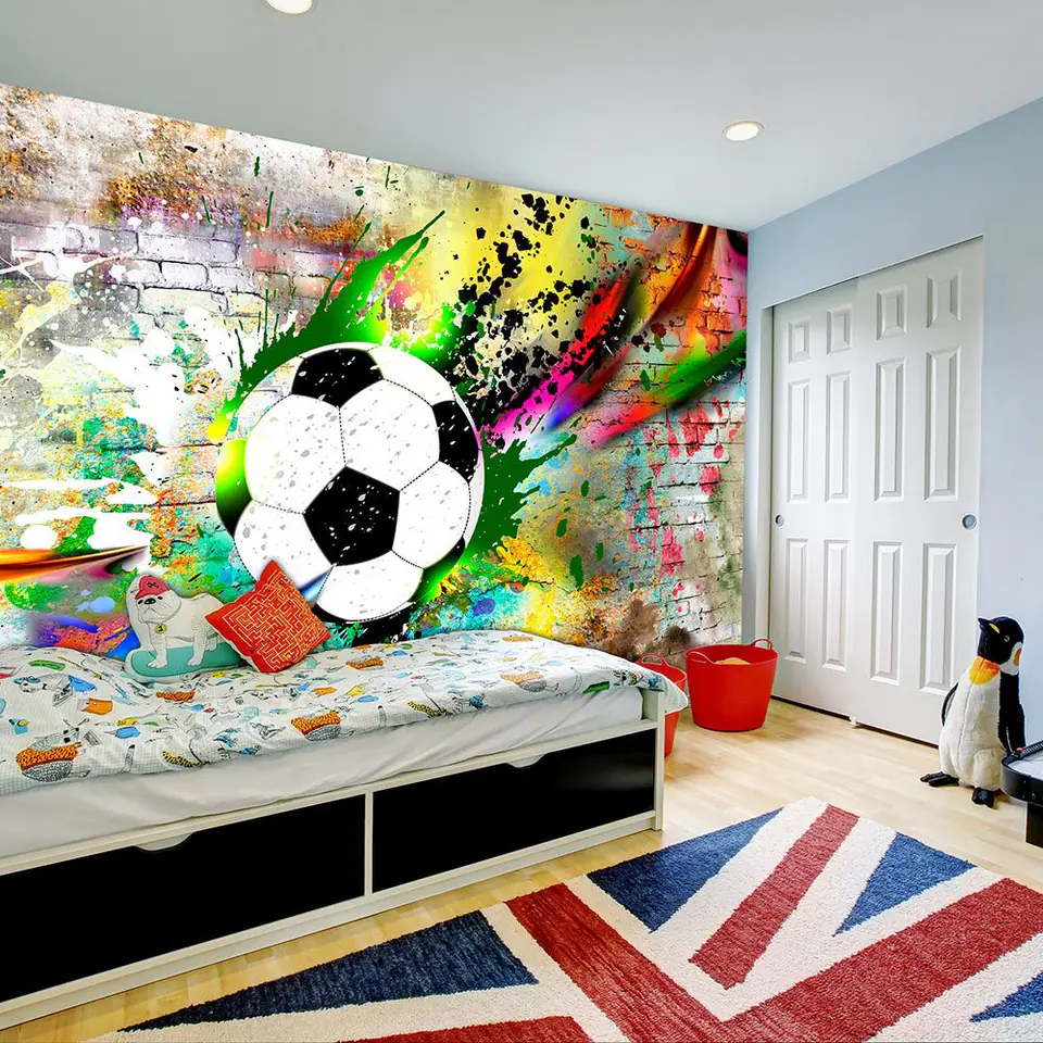 ⁨Wall mural - Urban gameplay (size 100x70)⁩ at Wasserman.eu