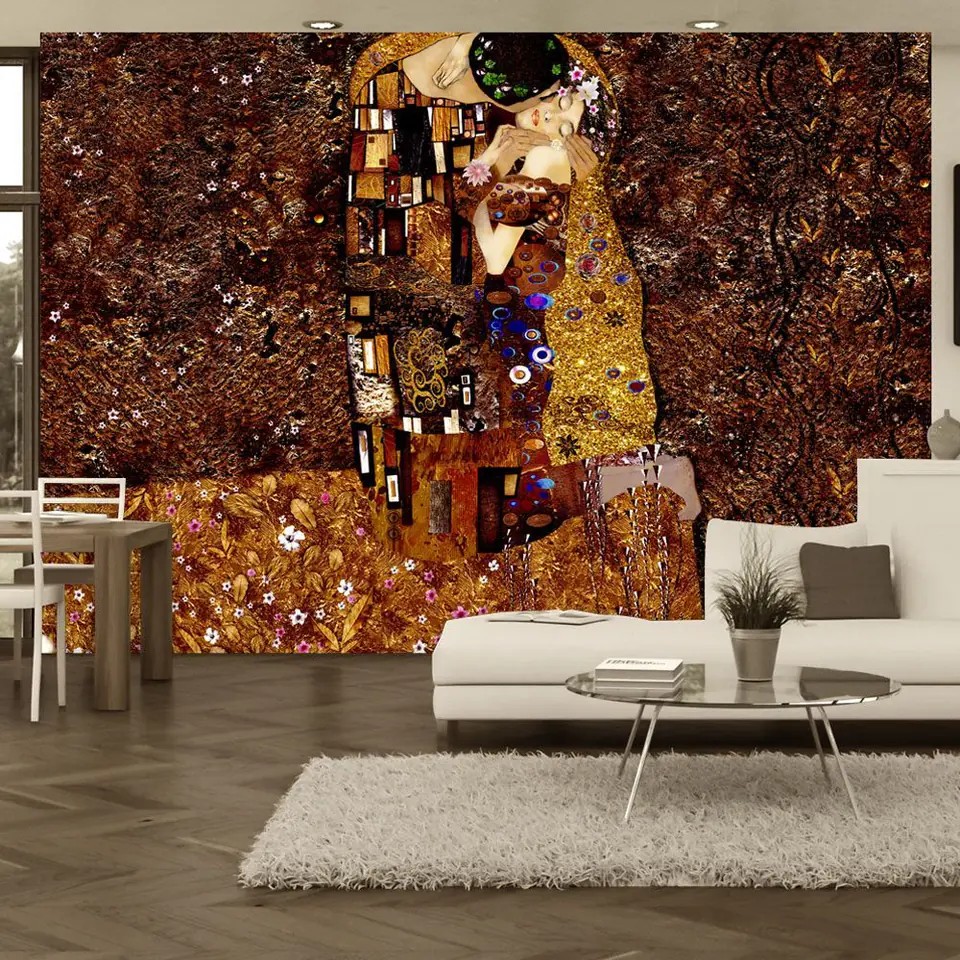 ⁨Wall mural - Klimt inspiration - Picture of love (size 100x70)⁩ at Wasserman.eu