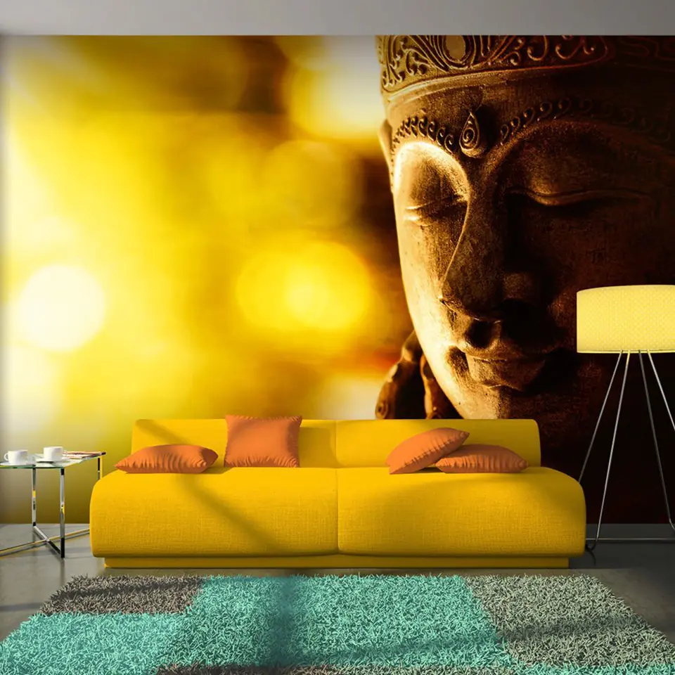 ⁨Wall mural - Buddha - Enlightenment (size 100x70)⁩ at Wasserman.eu