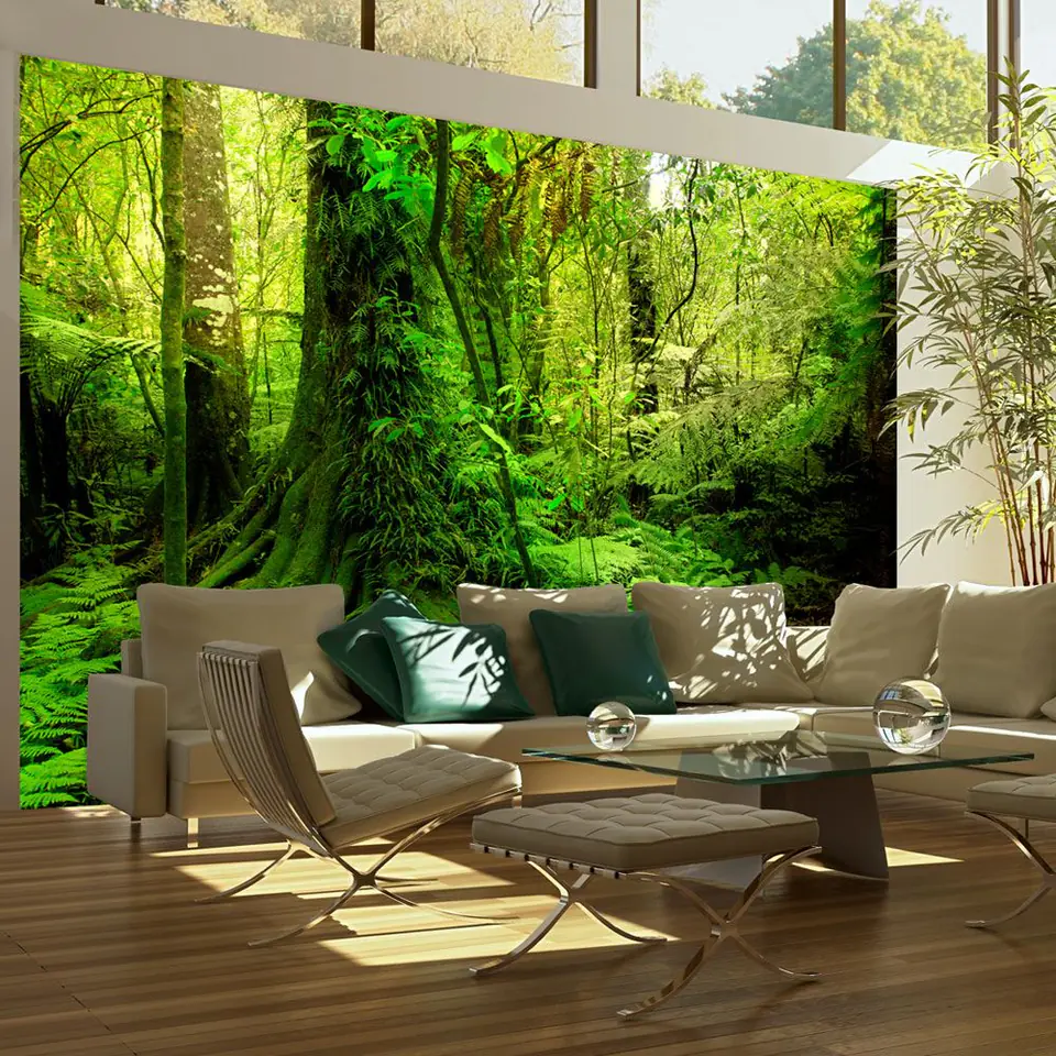 ⁨Wall mural - Jungle (size 200x154)⁩ at Wasserman.eu