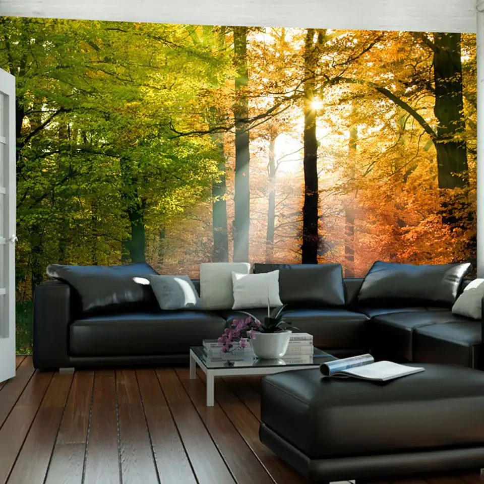 ⁨Wall mural - Beautiful autumn (size 250x193)⁩ at Wasserman.eu